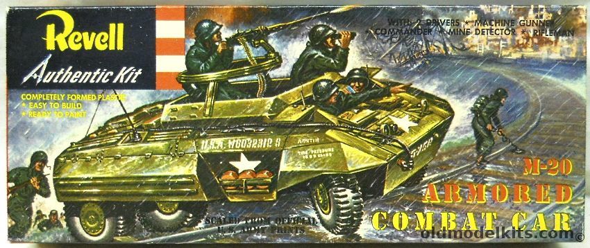 Revell 1/40 M-20 (M20) Armored Combat Car 'S' Issue, H524-89 plastic model kit